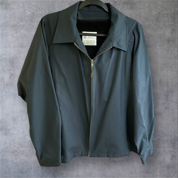 Vintage London Fog Men's Large Navy Jacket - NWT - Made in USA - Picture 1 of 11